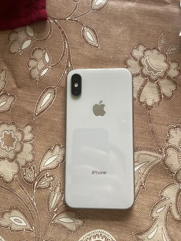 чехол на телефон айфон x: IPhone Xs, Колдонулган, Ак