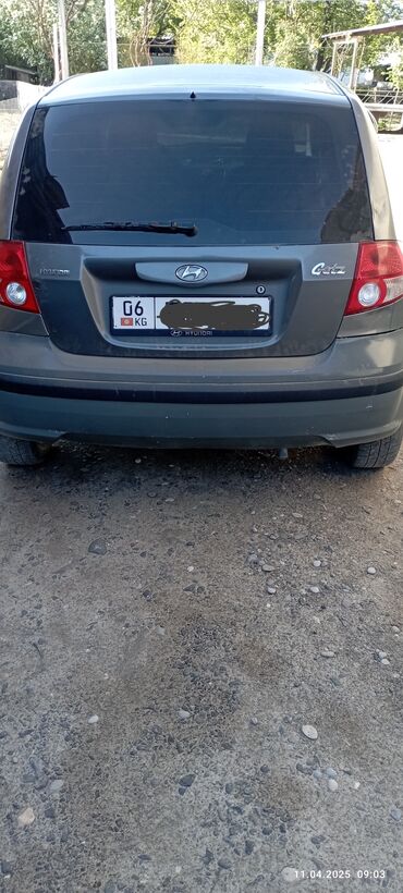 обмен на 570: Hyundai Getz: 2005 г., 1.3 л, Механика, Бензин, Хэтчбэк
