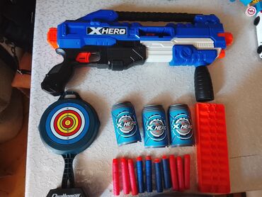 Oyuncaqlar: X-Hero dart atıcı dəsti avtomat - Marka/model: X-Hero