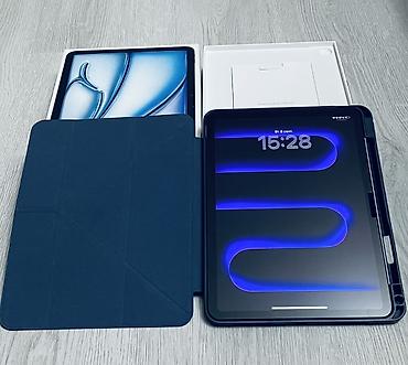 Apple iPad: Apple iPad Air11-inch m3 128gb yaddaş planşet + maqnitli qapaqlı — 1