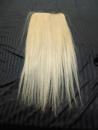 Təbii saçlar, pariklər: Sac ushag sacidir,ipek kimidir,cox dolu sacdir,hem eteyi,hemde — 10