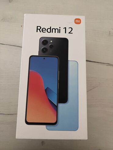 Redmi: Redmi, Redmi 12, Новый, 256 ГБ, цвет - Черный