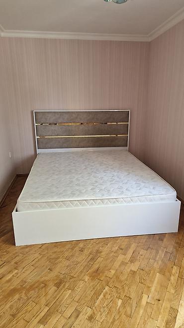 Ev və bağ: Mebel dəsti – ikinəfərlik çarpayı və matrass - Ölçü: təxmini 160x200 — 3