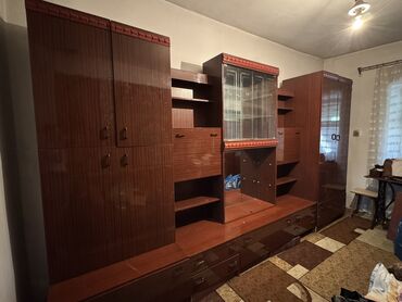 белорусско итальянская мебель: Гарнитур для зала, Б/у, ДСП, Самовывоз