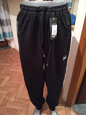 chill trenerke: Nova muska pamucna trenerka donji deo No Copy u velikoj velicini 6XL — 1