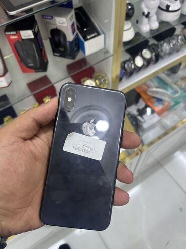 Elektronika: IPhone X | 64 GB Qara | Barmaq izi, Face ID, Sənədlərlə