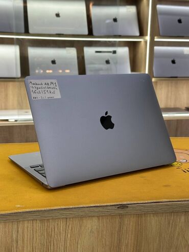 apple notebook цена: Ноутбук, Apple, 16 ГБ ОЭТ, Apple M1, 13.3 ", Колдонулган, Татаал эмес тапшырмалар үчүн, эс тутум SSD