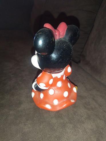 maneki neko top: Mickey və Minnie Mouse fiqurları – 4 ədəd dəst rezin, 1960-70il — 8