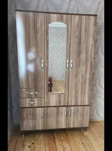 Dolablar: Yeni, Açılan, 3 qapılı Düz dolab, Qarderob, paltar dolabı, Azərbaycan — 6