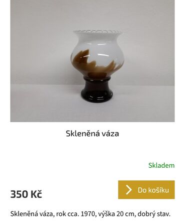 Ostali kućni dekor: Vaza nova ceska,duvano staklo 70te. Vaza bez ostecenja,sve na vazi — 17