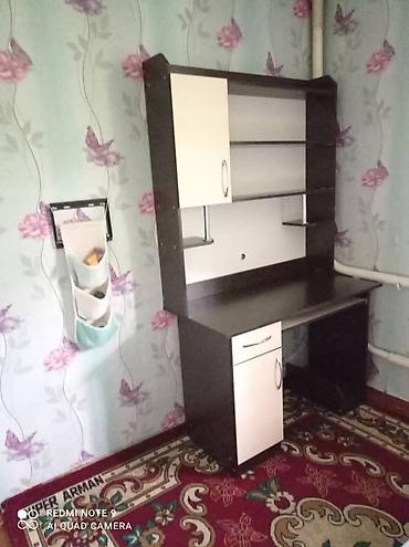 парту: Парта, Новый, С полками, Для девочки, Для мальчика, Взрослая, ДСП, В рассрочку, Бесплатная доставка, цвет - Белый — 5