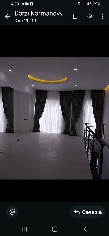 velvet: Xidmət: Pərdə və tül tikilişi, montajı Təsvir: - Mənzillər — 9