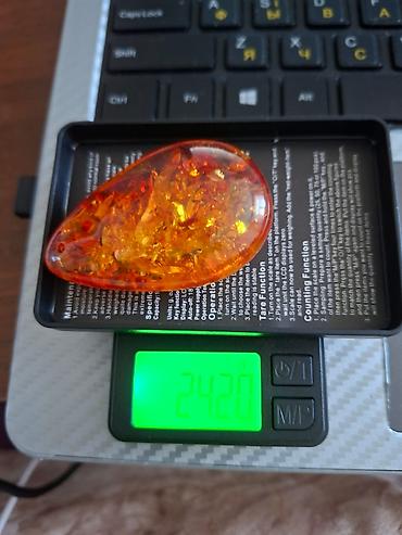 amber elixir mystery: Kəhrəba tərzində boyunbağı və iri damla asma qiymət endirildi.ZƏNG — 2