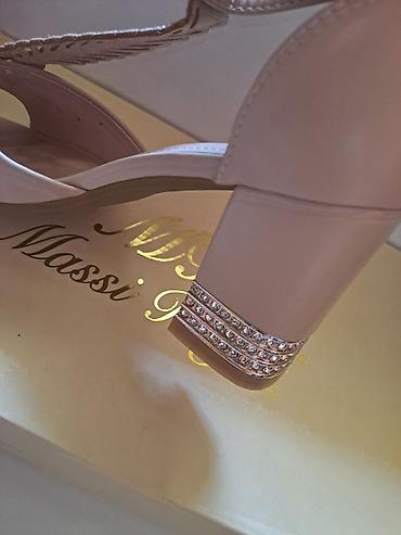 Basanoşka və səndəllər: Brend: Vanessa Model: zıncırlı bəzəkli açıq burun sandal Rəng — 3