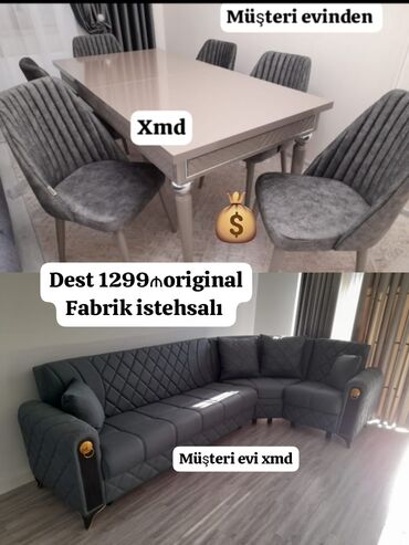 Divanlar: Yeni, Masa və oturacaqlar, Divan