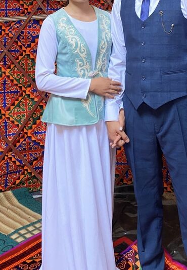 Свадебные платья: Продаю платье на Кыз узатуу 
Один раз только надевала 1500с🔥