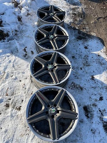 Транспорт: Колеса в сборе 275 / 35 / R 19, Лето, Б/у, Комплект, Легковые, Литые, отверстий - 5 — 4