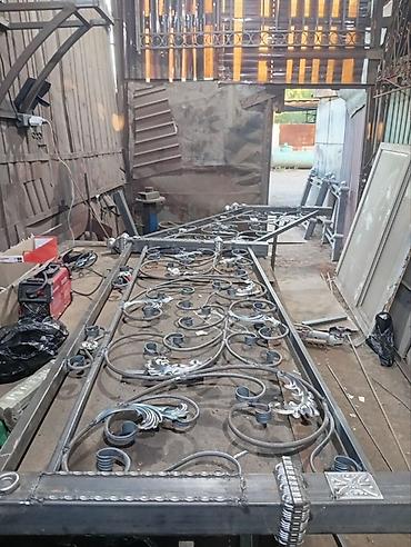 Изготовление перил: Изготовление перил Материал: Кованное железо, Наружные, Бесплатный замер — 138