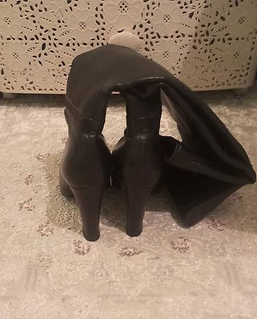 Сапоги: Кожаные деми сапоги Basconi. Разм.38. Состояние как на фото отличное — 7