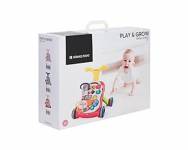 sandale crocs: KIKKA BOO Guralica/Hodalica PLAY & GROW 2u1 – crvena Šifra — 8