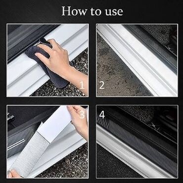 Tuning oprema: Stikeri za prag automobila - karbon QASHQAI (NISSAN) Stikeri za prag — 5