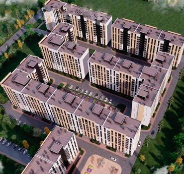 купить квартиру в токмаке без посредников: 1 бөлмө, 41 кв. м, Элитка, 3 кабат, ПСО (өзү оңдоп түзөтүп бүтүү үчүн)