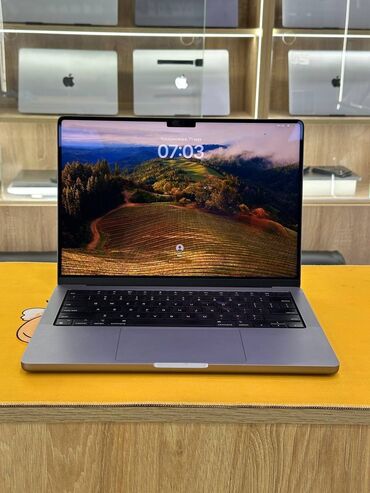 Ноутбуки: Ноутбук, Apple, 16 ГБ ОЗУ, Apple M1 Pro, 14.1 ", Б/у, Для несложных задач, память SSD