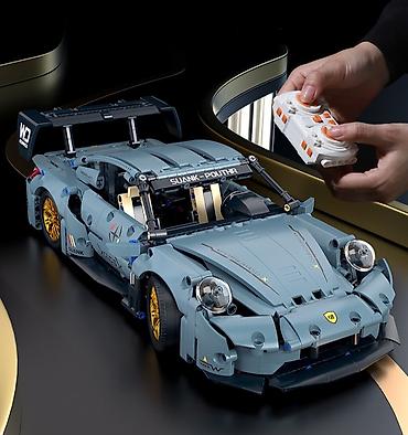 машина пулт: Конструкто Porshe в масштабе 1:14 1200 деталей 🔥 с Led освещением — 5