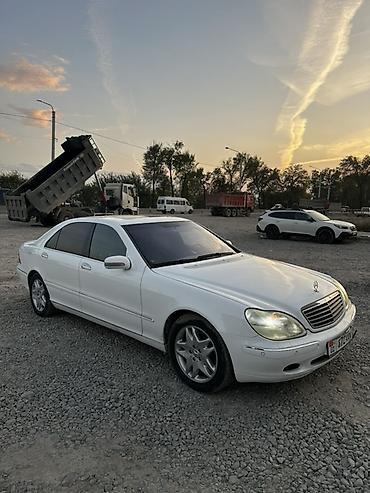 Mercedes-Benz S-Class: 2001 г., 5 л, Автомат, Бензин, Седан