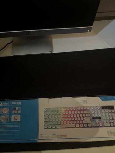 Klaviaturalar: Ağ rəngli oyun dəsti - oyun klaviaturası, oyun üçün mouse, rgb — 11