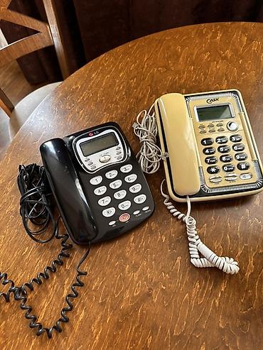darsonval aparat: Masaüstü simli telefonlar dəsti – 2 ədəd 1) LG masaüstü telefon — 3