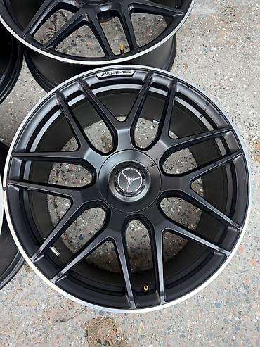 racing dynamics: Диски R 22 AMG, Комплект, отверстий - 5, Б/у — 6