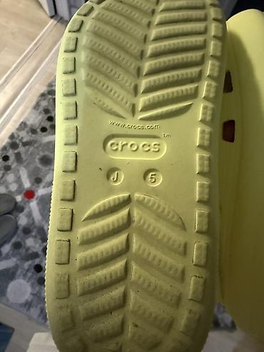 jibbitz: Босоножки, 35, Crocs, Б/у, цвет - Желтый, Самовывоз — 2