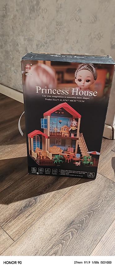oyuncaq ekskavator: Uşaq oyuncaqları dəsti – “Princess House” kukla evi və “Novel Kitchen” — 1