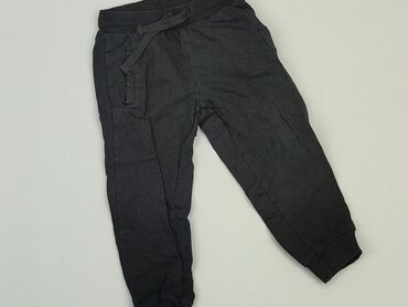 stradivarius spodnie czarne: Spodnie dresowe, Little kids, 2-3 lat, 98, stan - Dobry