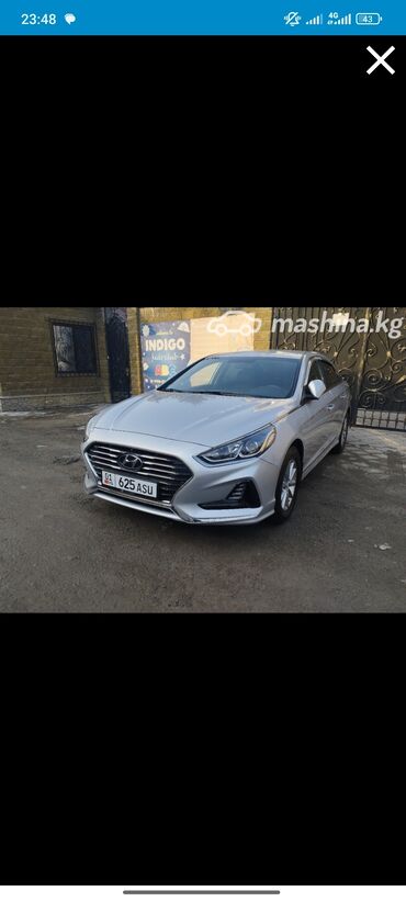 Hyundai: Hyundai Sonata: 2018 г., 2 л, Автомат, Газ, Седан