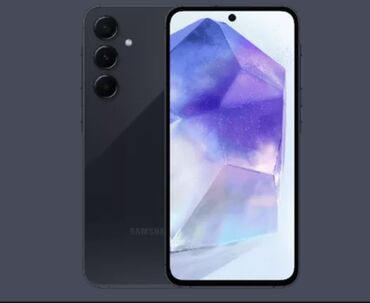 магазин самсунг баку: Samsung Galaxy A55, 256 GB, rəng - Qara, Sensor, Face ID