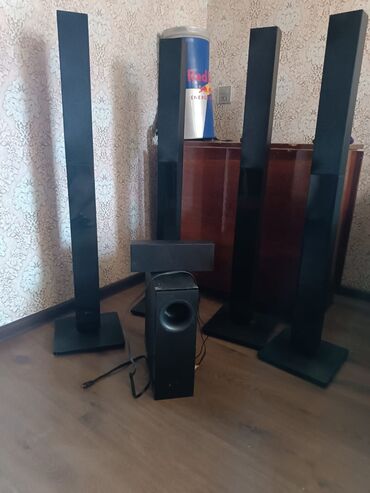 Информатика: Ev kinoteatrı üçün 5.1 akustik sistem - 4 ədəd hündür “tower” tipli