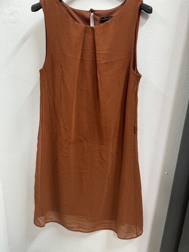 zelene haljine za punije dame: Atmosphere S (EU 36), M (EU 38), color - Brown, Other style, With the straps