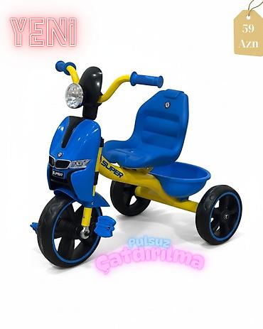 Velosipedlər: ✳️ 3 Təkərli Uşaq Velosipedi “Sport BMW” ✳️ 🔖 Qiymət: 60 AZN 👶 — 2