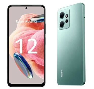 оперативная память южная корея: Redmi, Redmi Note 12, Колдонулган, 256 ГБ, түсү - Жашыл, 2 SIM