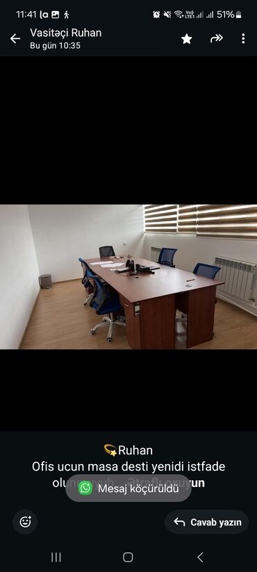 Ofis masaları: Yeni, Konfrans zalı üçün, Oval masa
