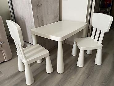 детский стол б у: Детский столик со стульчиками икеа (ikea)( - Комплектация — 1