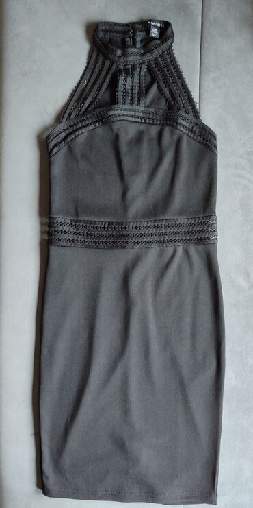 shooter odeca: M (EU 38), color - Grey, Cocktail, Other sleeves