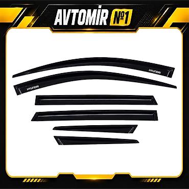 Транспорт: Hyundai Santa Fe 2012–2018 üçün küləklik – 6 ədəd Hyundai Santa Fe — 1
