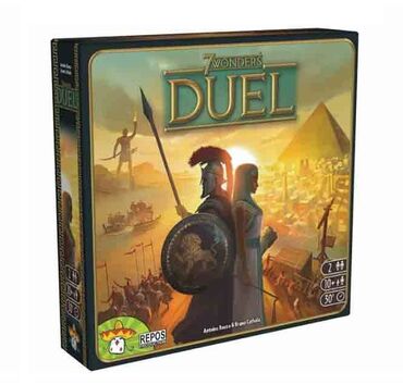 mafya kart oyunu: Настольная игра "7 Wonders. Duel". Игра новая в плёнке, оригинал. От