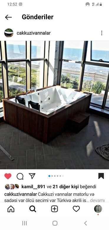 Vannalar: Yeni Vanna, Akril, Pulsuz çatdırılma — 18