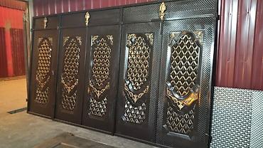 Распашные ворота: Ворота, распашные откатные, металл Россия, отличного качества — 19