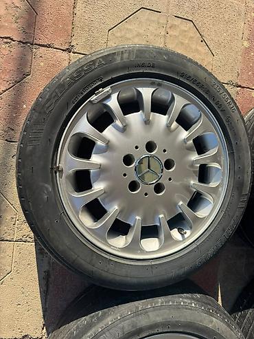 wam disk: İşlənmiş Disk təkər Mercedes-Benz 215 / 55 / R 16, 5 Boltlu — 2