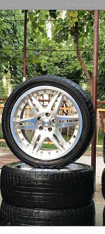 губа 211: Колеса в сборе 215 / 45 / R 17, Лето, Б/у, Комплект, Легковые, Литые, отверстий - 5 — 1